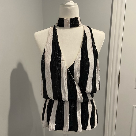 Caroline Constas Tops - ☀️ Caroline Constas Lia Sequin Top